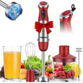 1100W 5 in 1 Immersion Blender Handheld 12 Speed Mode Hand Blender